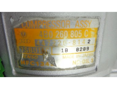 AC Compressor AUDI A4 A6 A8 SKODA...