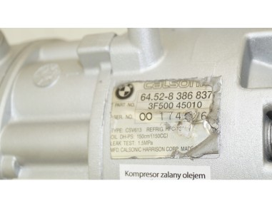 BMW 3 E46 64528386837, 3F500-45010...