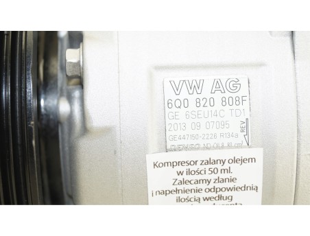 AUDI A2 SEAT IBIZA SKODA FABIA VW POLO 6Q0820808F 447150-2226 KOMPRESOR