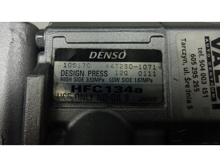 TOYOTA LAND CRUISER 10- 3.0 D4D 447280-1071 KOMPRESOR