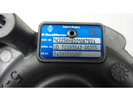 Neuer Turbolader QASHQAI X-TRAIL MEGANE SCENIC III 1.6 dCi 54389700017