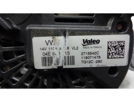 AUDI A1 ATECA VW GOLF VII SUPERB 1.4 ALTERNATOR
