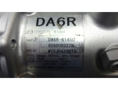 AC Compressor MAZDA 2 CX-3 14- 1.5...