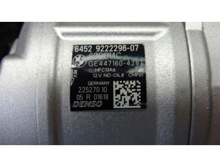 BMW 1 F20 F21 3 F30 F80 1.4 1.6 2.0 64529222296-07, 447160-4287 KOMPRESOR