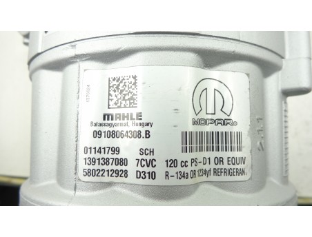 AC Compressor FIAT DUCATO III LIFT 14- 2.3 D 5802212928 01141799