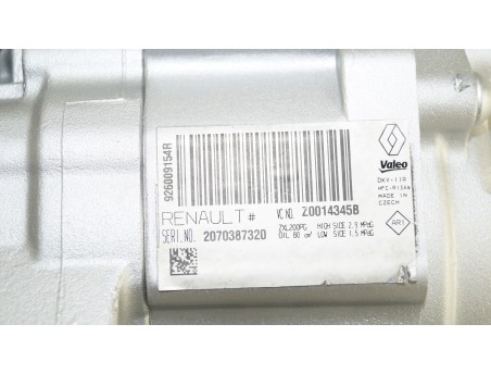 DUSTER LOGAN SANDERO DOKKER FLUENCE 926009154R, Z0014345B KOMPRESOR