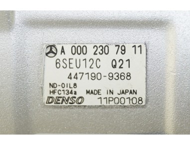 AC Compressor MERCEDES-BENZ A-CLASS...