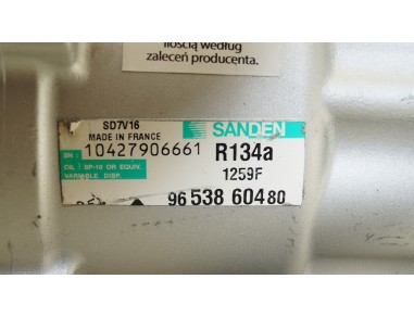 AC Compressor CITROEN BERLINGO JUMPY...