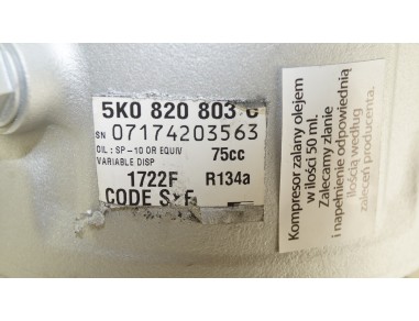 AUDI SEAT SKODA VW 5K0820803C, 1722F...