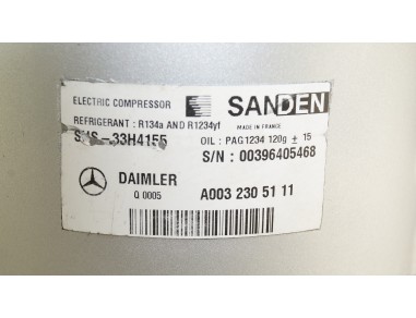 AC Compressor MERCEDES B-CLASS VITO...