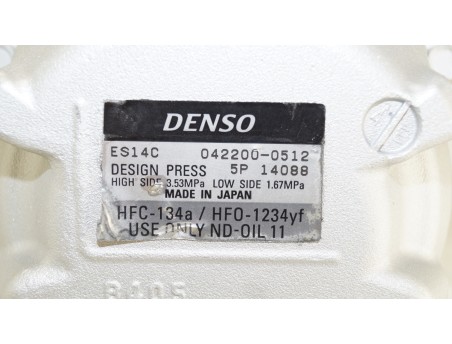 TOYOTA YARIS 12- 1.5 Hybryda 042200-0512 KOMPRESOR