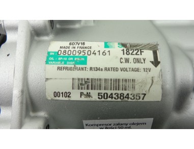 AC Compressor DUCATO JUMPER BOXER 2.3...