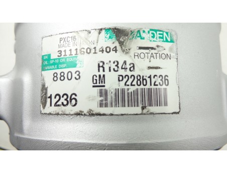 Klimakompressor OPEL INSIGNIA A 08- 2.0 CDTI P22861236