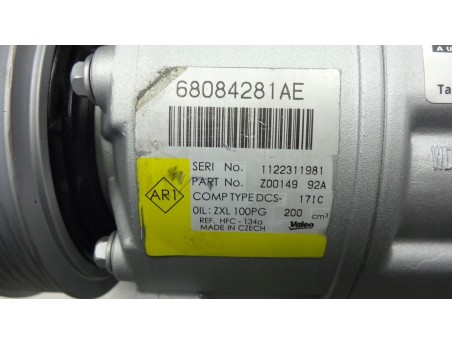 AC Compressor FIAT FREEMONT 2.0 DODGE JOURNEY 3.6 68084281AE