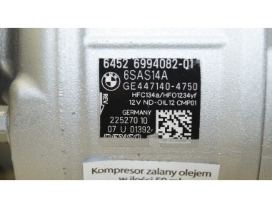 Klimakompressor BMW 1 F20 2 F45 3 F30...