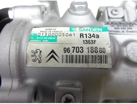 Klimakompressor CITROEN BERLINGO C3 C4 DS PEUGEOT 207 308 9670318880