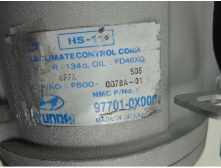 Klimakompressor HYUNDAI i10 KIA PICANTO 1.0 1.1 97701-0X000