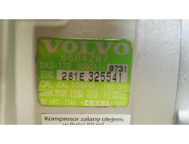 Klimakompressor VOLVO S60 S80 V70...