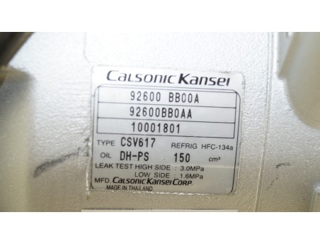 AC Compressor NISSAN QASHQAI / QASHQAI +2 I 92600BB00A