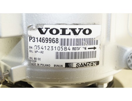 AC Compressor VOLVO S60 S80 S90 V60 V90 XC60 XC90 31469968
