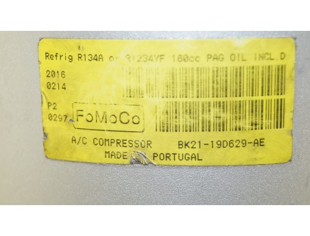 AC Compressor FORD TRANSIT TOURNEO 12- 2.2 TDCI BK21-19D629-AE