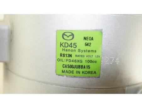 Klimakompressor MAZDA 3 (BL,BM,BN) 6 (GJ,GL) CX-5 (KE,KF) CA500JUBBA15