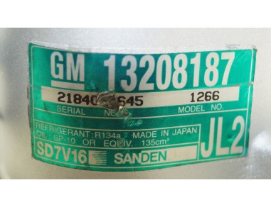 AC Compressor OPEL SIGNUM VECTRA C...