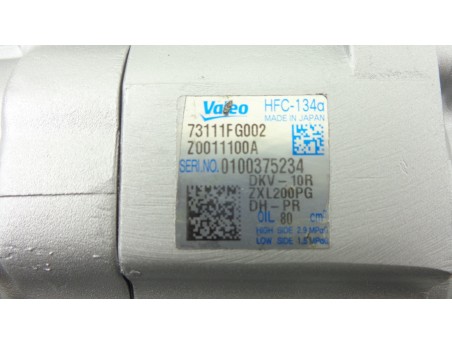 AC Compressor SUBARU IMPREZA FORESTER 08- 73111FG002