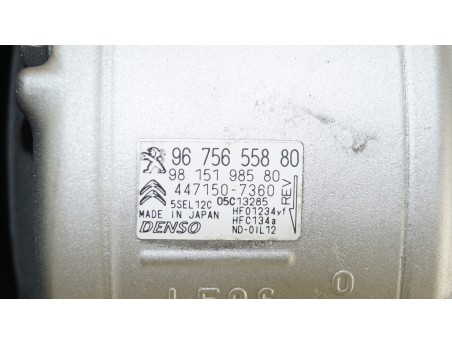 Klimakompressor CITROEN DS OPEL PEUGEOT 9675655880 9815198580 447150-7360