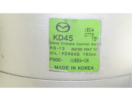 MAZDA 3/6/CX5 2.0 2.2 2.5 F500-JUBBA-06 KOMPRESOR