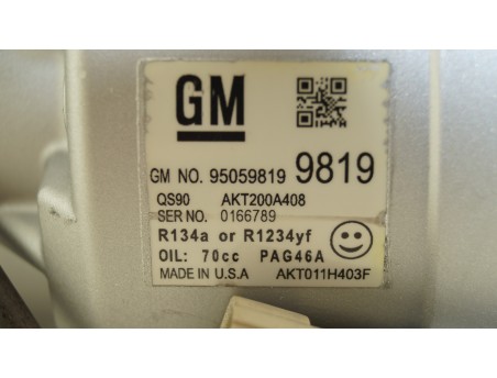 AC Compressor OPEL ADAM MOKKA/MOKKA X 95059819