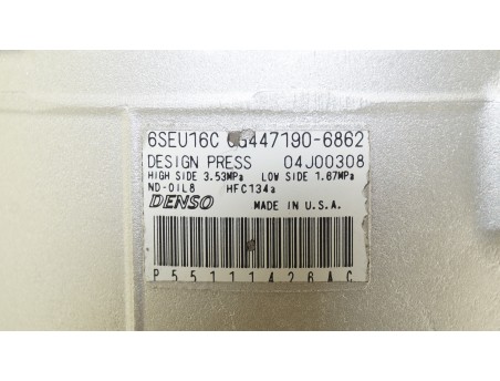 CHRYSLER SEBRING DODGE AVENGER JOURNEY 2.0 2.4 P55111426AC KOMPRESOR