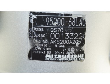 AC Compressor SUZUKI SWIFT IV 10- 1.2... AC Compressor SUZUKI SWIFT IV 10- 1.2...