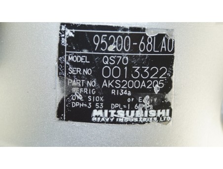 SUZUKI SWIFT IV 10- 1.2 95200-68LA0 KOMPRESOR