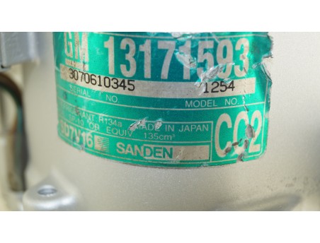 Klimakompressor OPEL SIGNUM VECTRA C FIAT CROMA SAAB 9-3 CADILLAC BLS 13171593