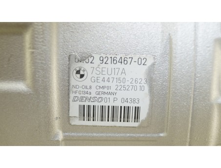 AC Compressor BMW 1 F21 3 F34 4 F36 X3 F25 X4 F26 64529216467