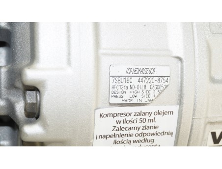 Klimakompressor BMW 5 E39 7 E38 OPEL OMEGA B 96- 2.5 TD 447220-8754