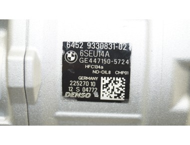Klimakompressor BMW 1/2/3/4/X3/X4...