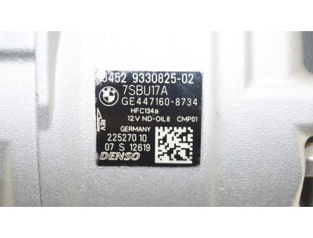 BMW 2/3/4/5/6/7/X5/X6 64529330825-02, 447160-8734  KOMPRESOR