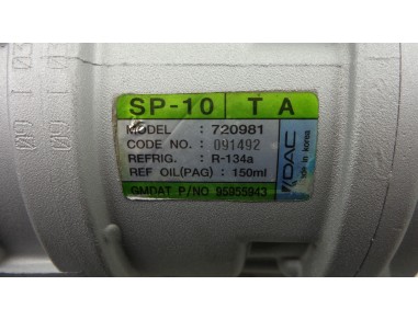 Klimakompressor CHEVROLET AVEO KALOS...