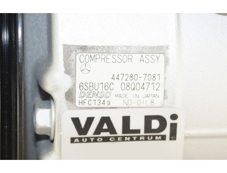 Klimakompressor MERCEDES E-KLASSE W212 C-KLASSE W204 GLE GLK 447280-7081