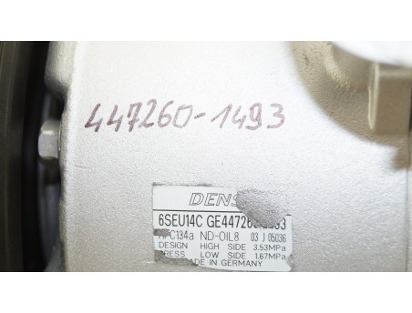 TOYOTA AVENSIS COROLLA MATRIX RAV4 III AURIS 447260-1493 KOMPRESOR
