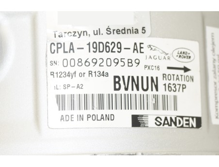 Klimakompressor JAGUAR XF LAND ROVER DISCOVERY V RANGE ROVER CPLA-19D629-AE