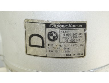 Klimakompressor BMW 3 E46 X3 E83 Z4...