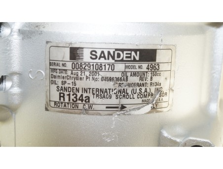 AC Compressor CHRYSLER SEBRING 01- 2.0 2.4 04596366AB