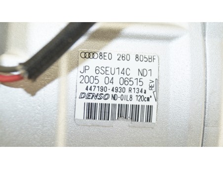 Klimakompressor AUDI A4 B6 B7 B8 A5 A6 A8 Q5 SEAT EXEO 8E0260805BF