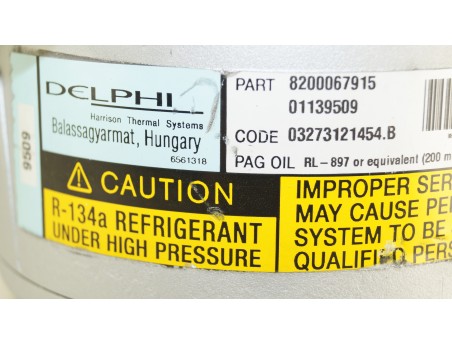 AC Compressor RENAULT ESPACE IV 8200067915