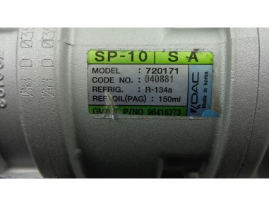 AC Compressor CHEVROLET AVEO KALOS...