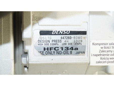 HONDA ACCORD VII CR-V II FR-V 04- 2.2 CDTI 447260-6080 KOMPRESOR