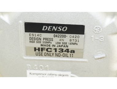 AC Compressor TOYOTA AURIS PRIUS 08-...
